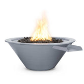 Cazo Fire & Water Bowl – Metal Powder Coat